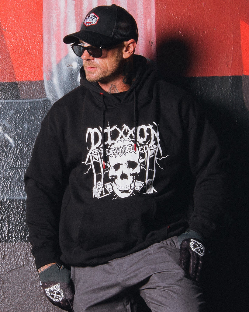 Electric Guillotine Pullover - Black - Dixxon Flannel Co.
