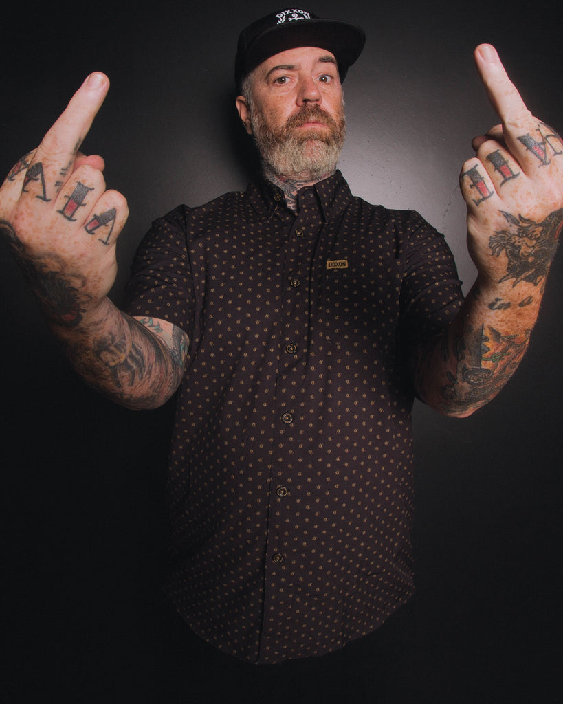 F Bomb Short Sleeve - Gold - Dixxon Flannel Co.