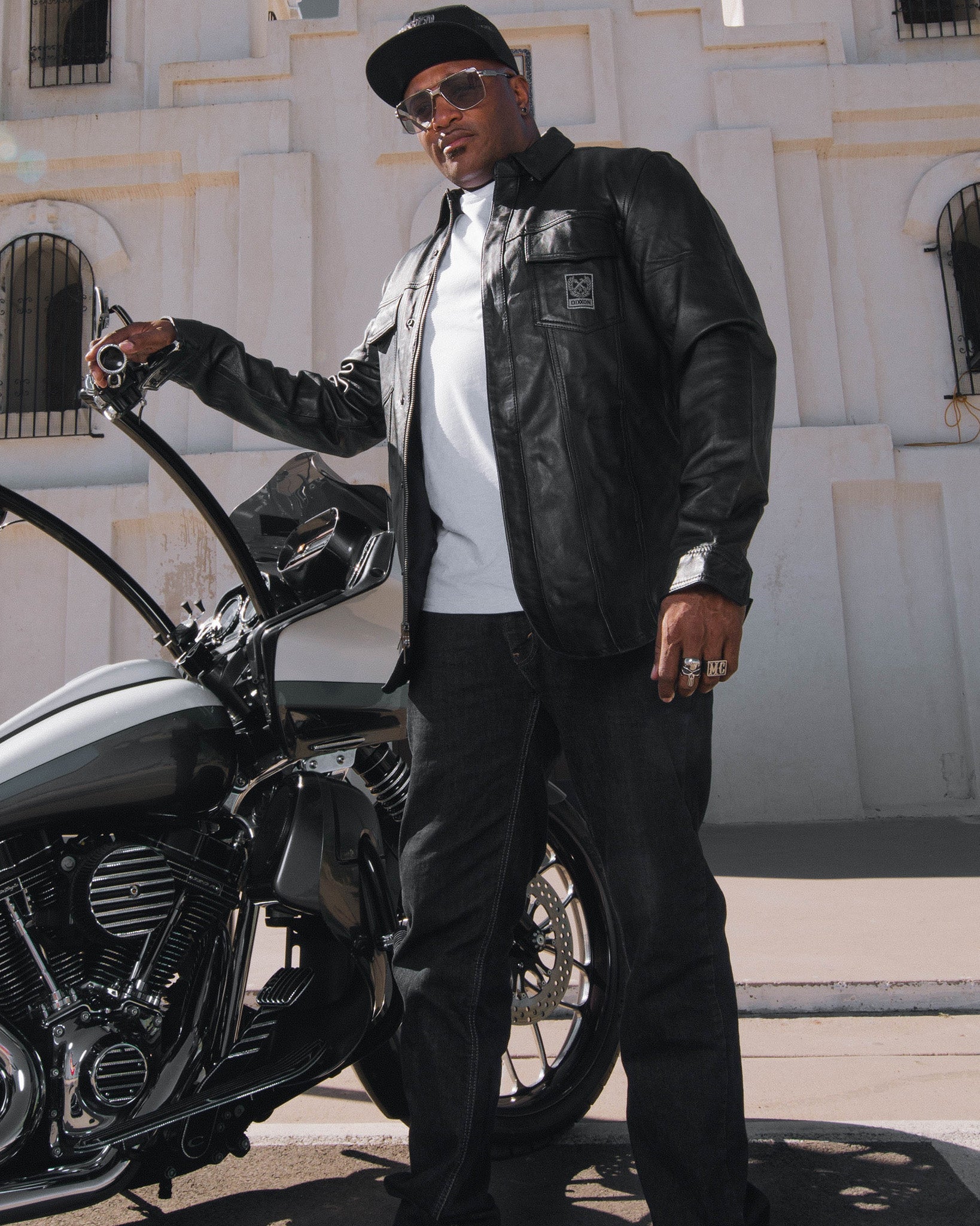 Fast Pack Leather Shirt Jacket - view 5