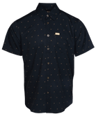 Finney Short Sleeve - Black & Gold - Dixxon Flannel Co.