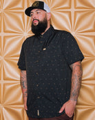 Finney Short Sleeve - Black & Gold - Dixxon Flannel Co.