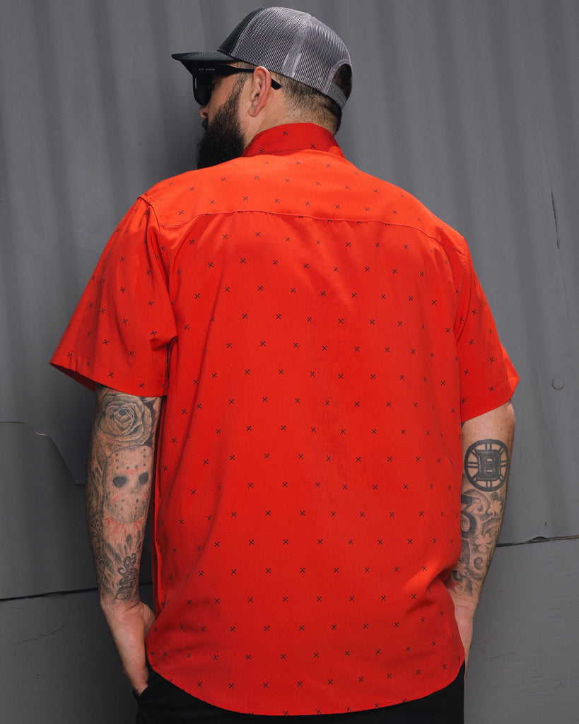 Finney Short Sleeve - Red & Black - Dixxon Flannel Co.