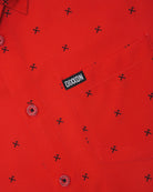 Finney Short Sleeve - Red & Black - Dixxon Flannel Co.