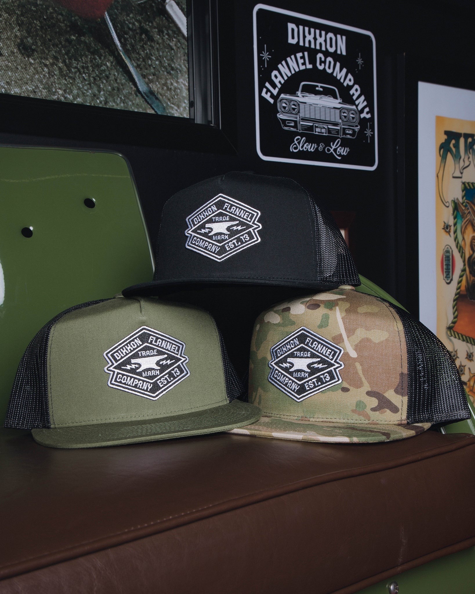 Forged Flat Bill Trucker Snapback - Dixxon Flannel Co.
