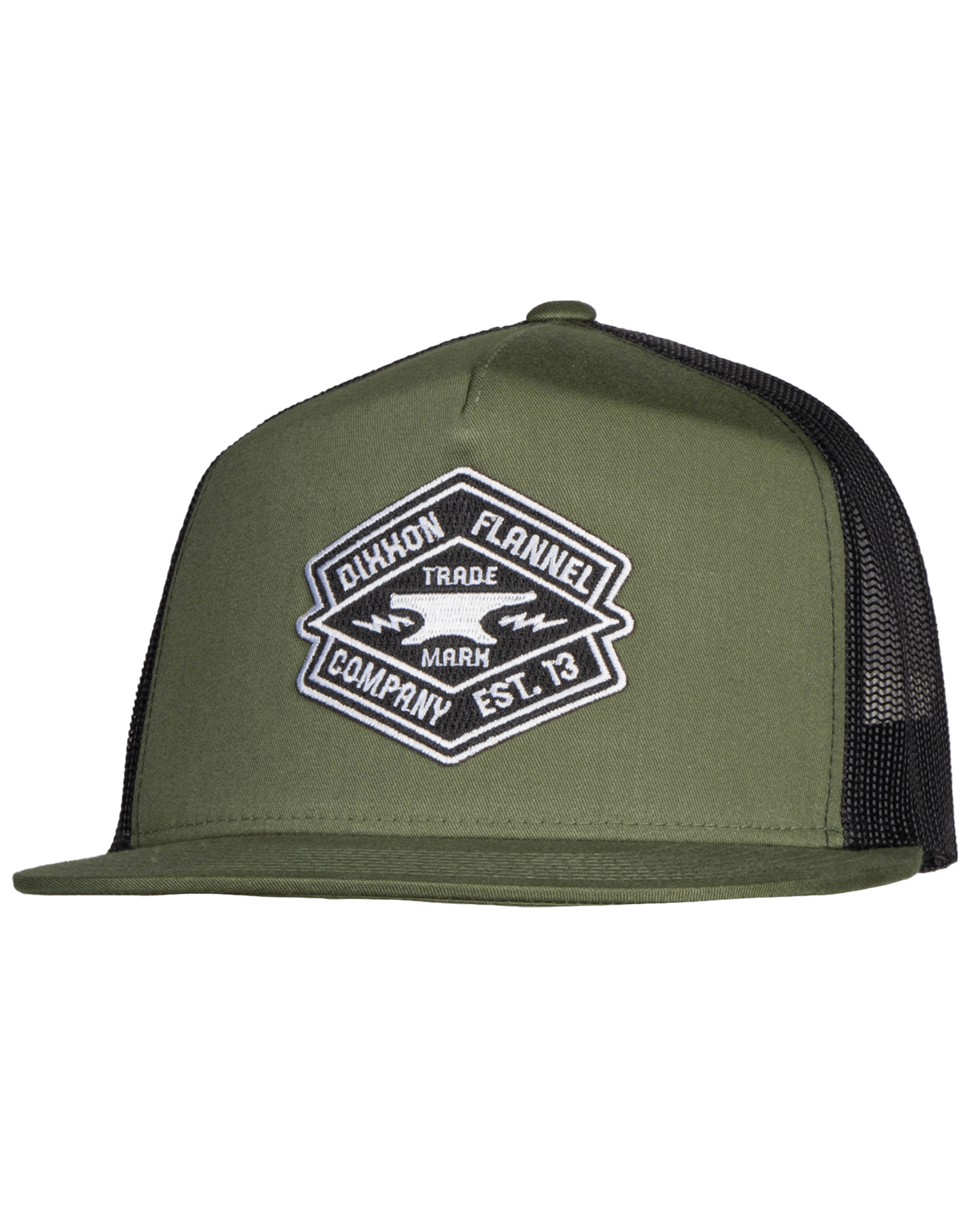 Forged Flat Bill Trucker Snapback - Dixxon Flannel Co.