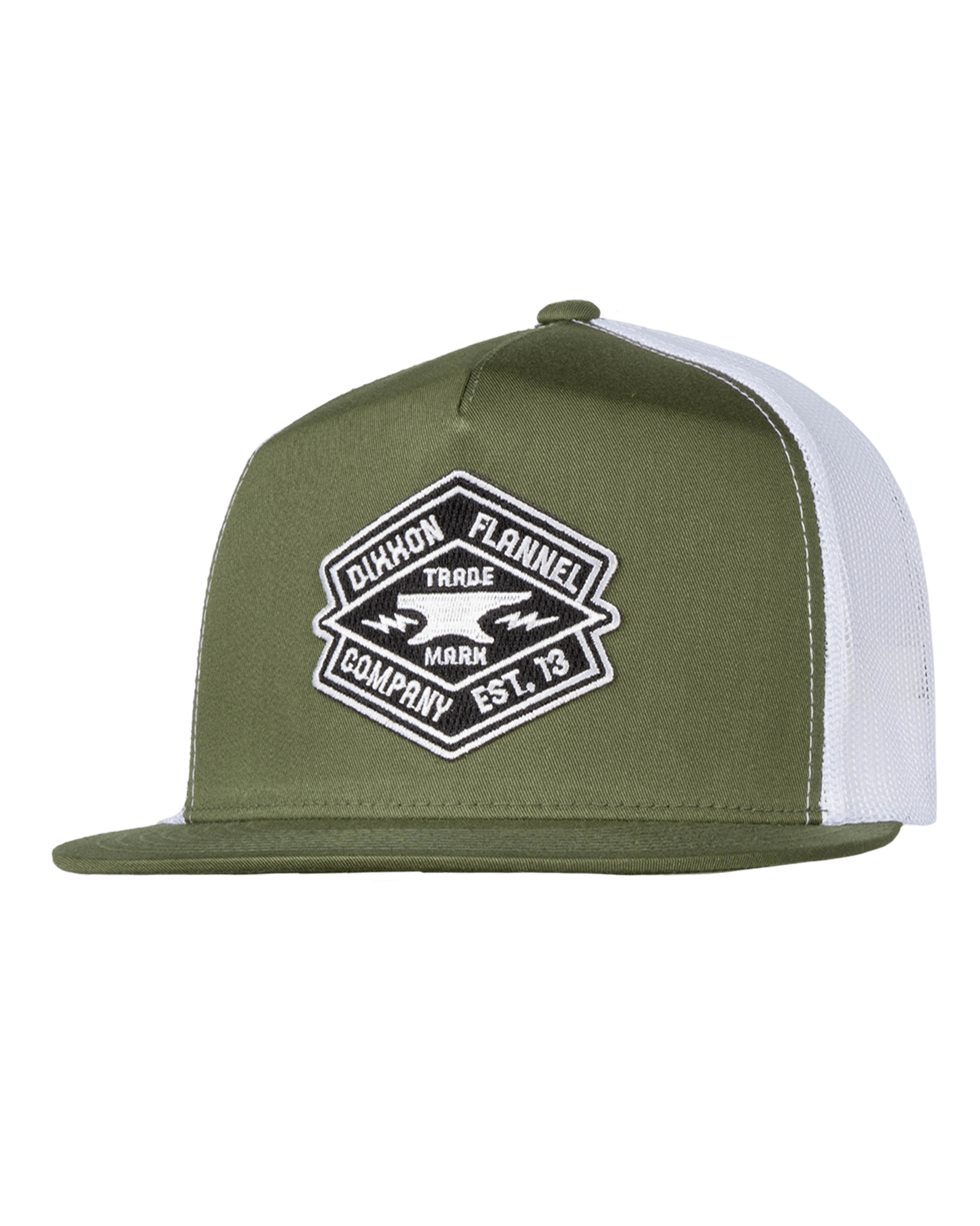 Forged Flat Bill Trucker Snapback - Dixxon Flannel Co.