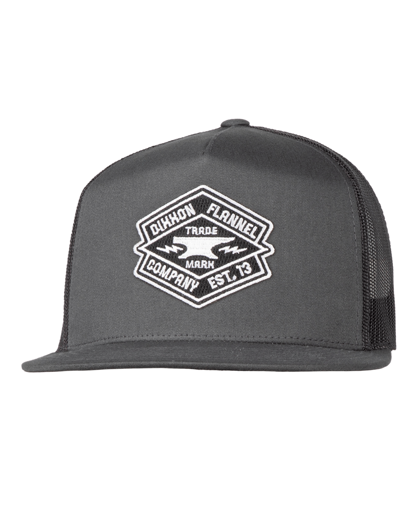 Forged Flat Bill Trucker Snapback - Dixxon Flannel Co.
