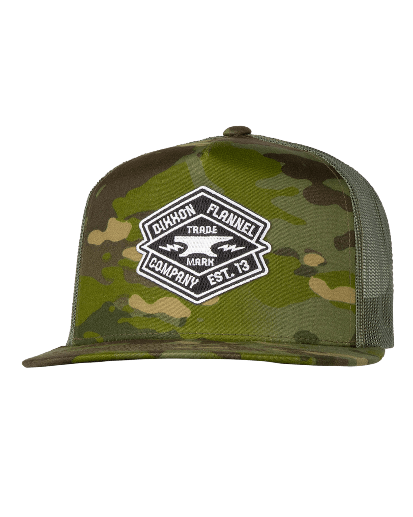 Forged Flat Bill Trucker Snapback - Dixxon Flannel Co.