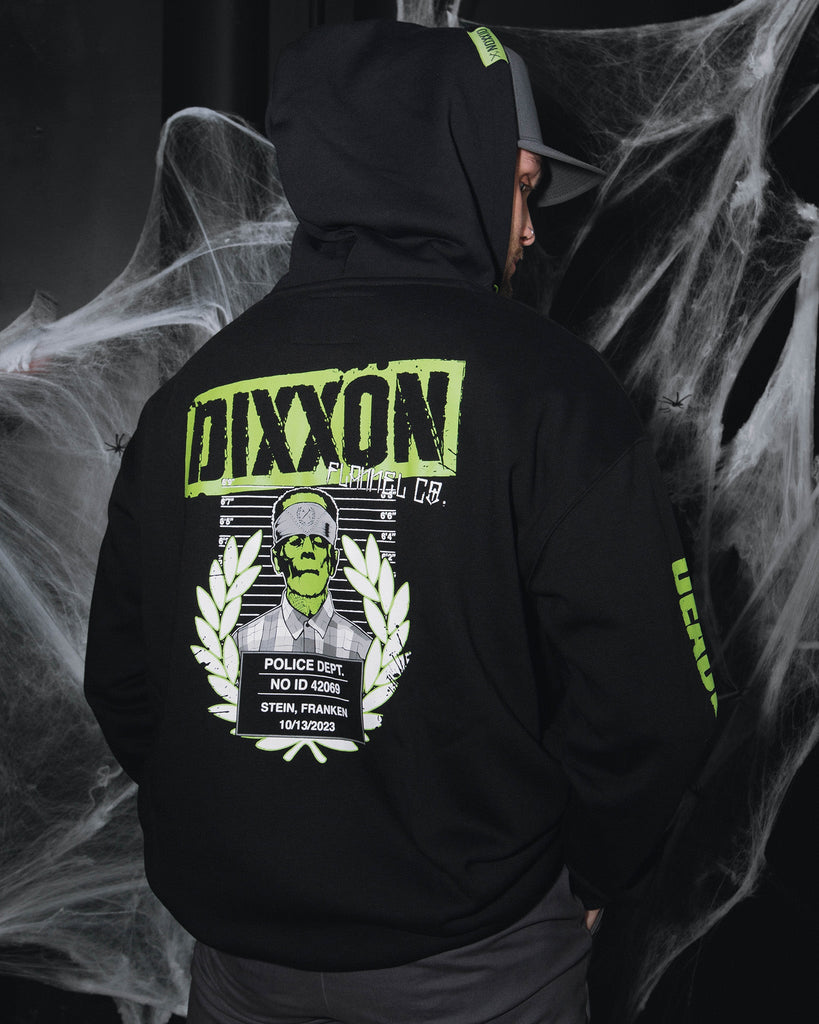 Frankenstein Zip Up Hoodie - Black - Dixxon Flannel Co.