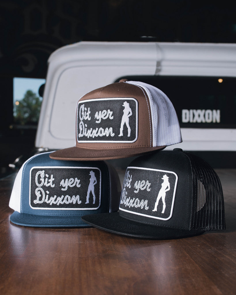 Git Yer Dixxon Rope Flat Bill Trucker Snapback - Dixxon Flannel Co.