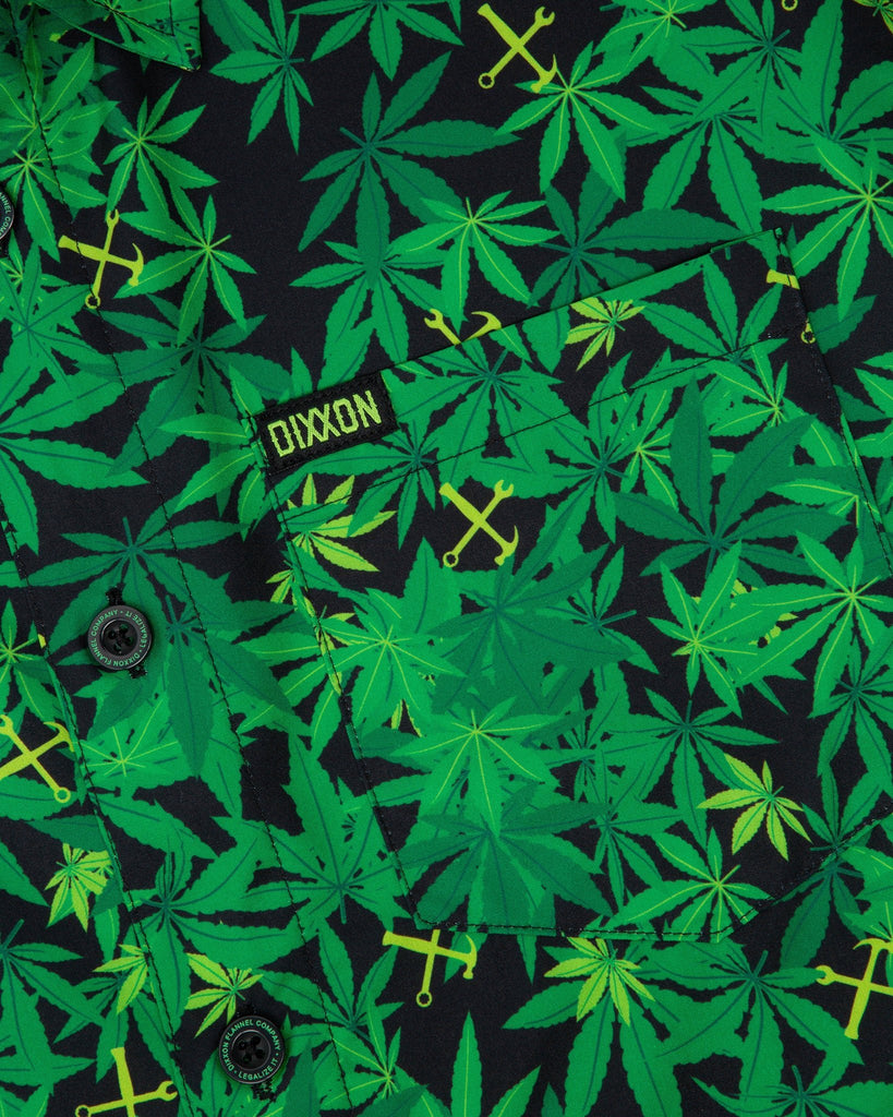 Green Room 10YR Short Sleeve - Dixxon Flannel Co.