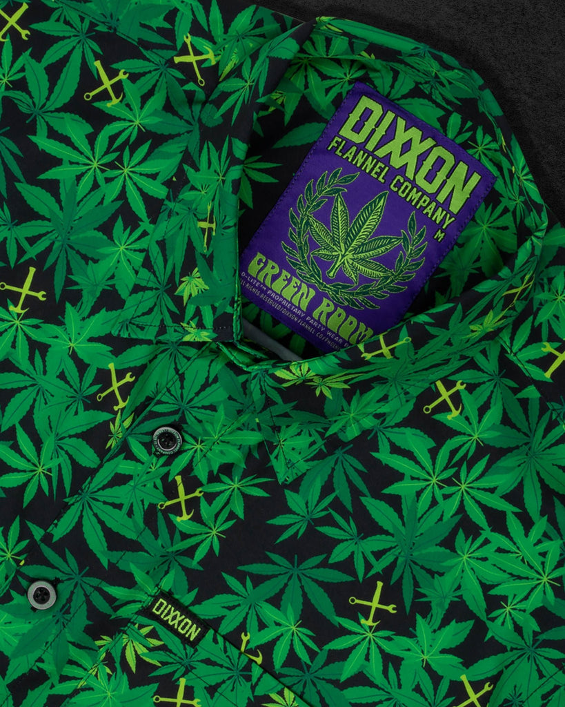 Green Room 10YR Short Sleeve - Dixxon Flannel Co.
