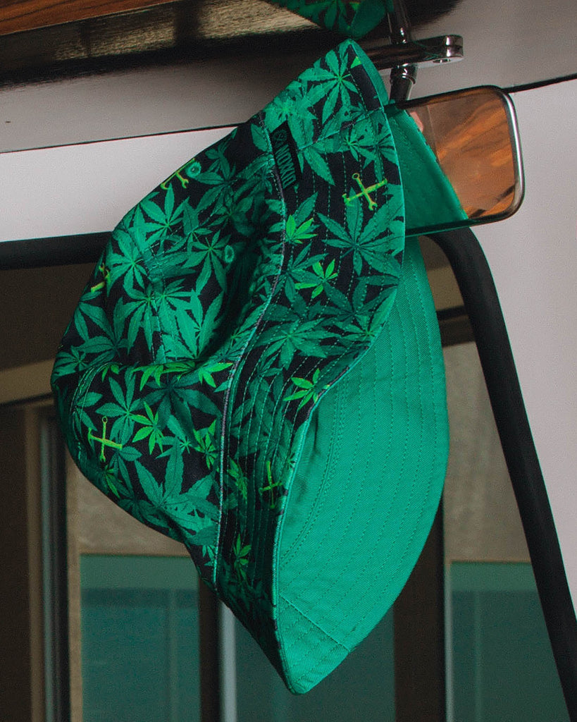 Green Room Reversible Bucket Hat - Dixxon Flannel Co.
