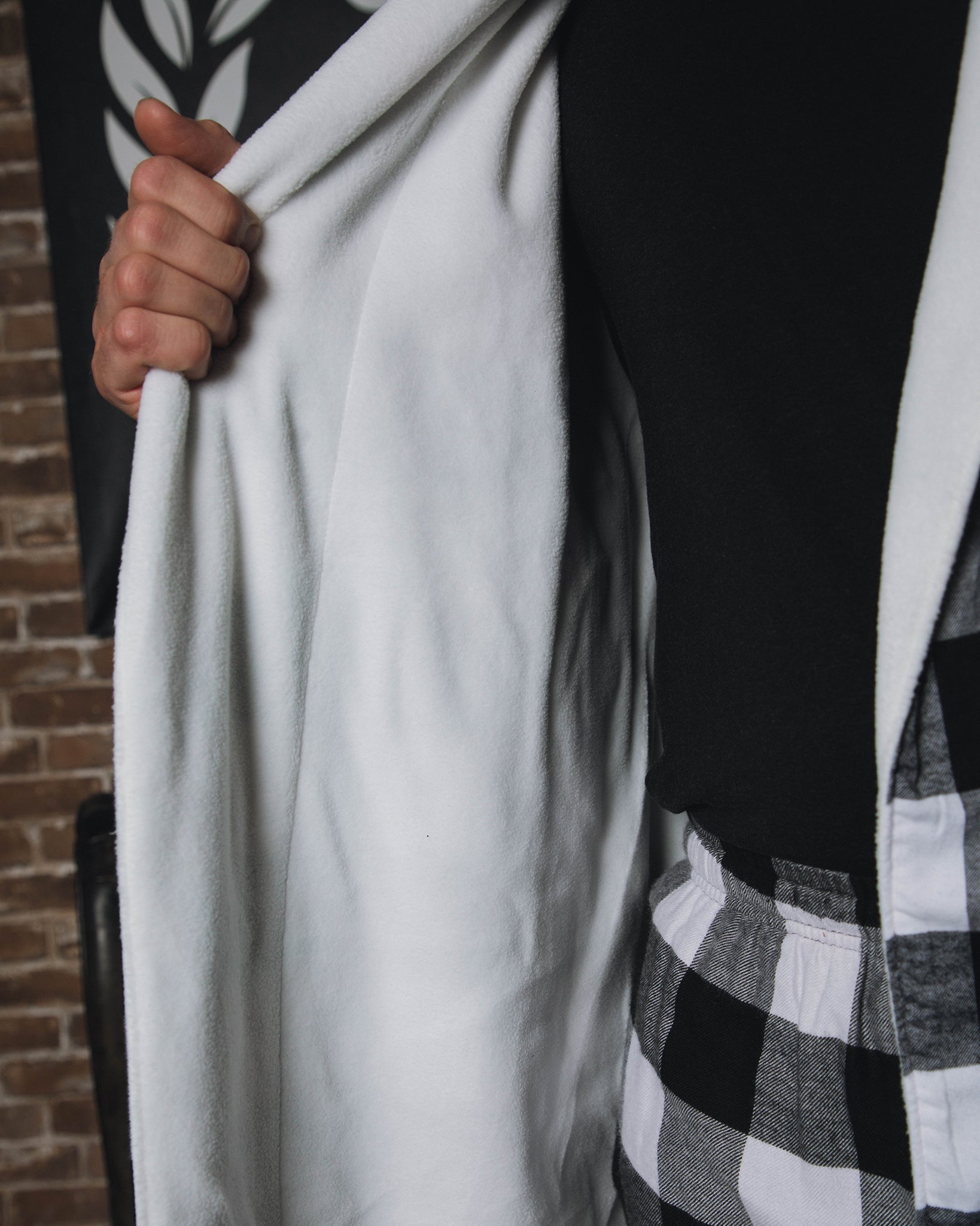 Gringo Fleece-Lined Robe
