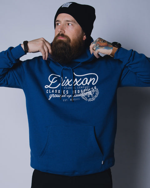 Blue Ground Up Customs Hoodie by Dixxon: Shop Now