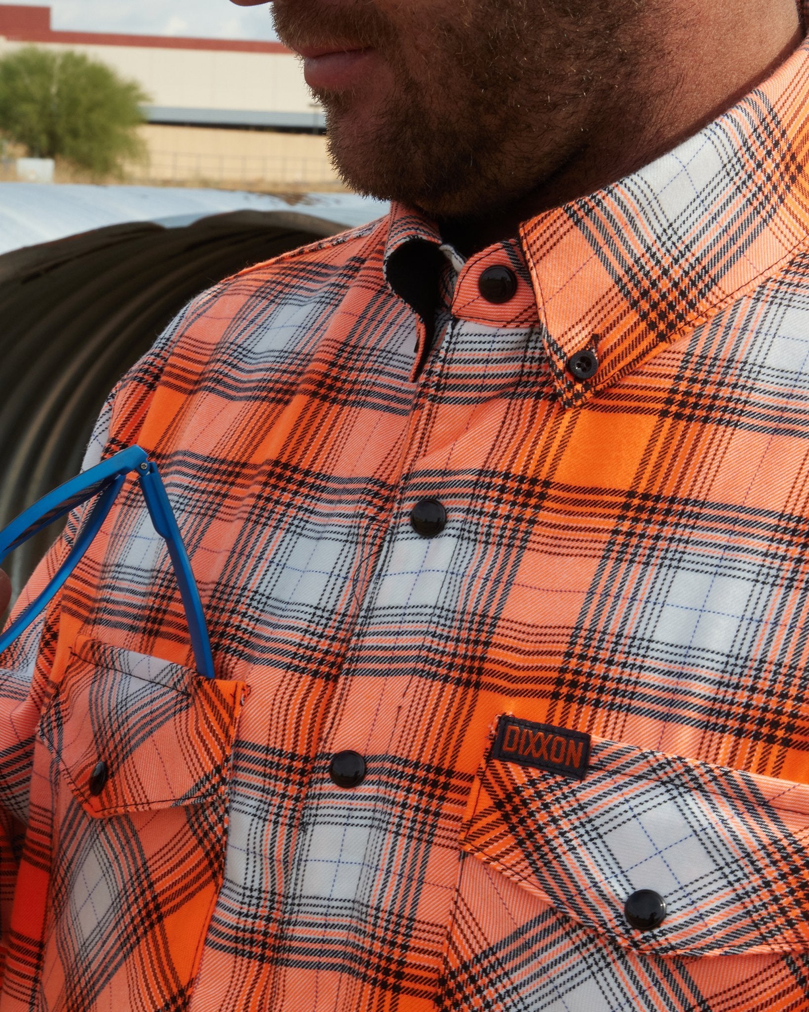 Guardian 2.0 Reversible Flannel Jacket - Orange - Dixxon Flannel Co.