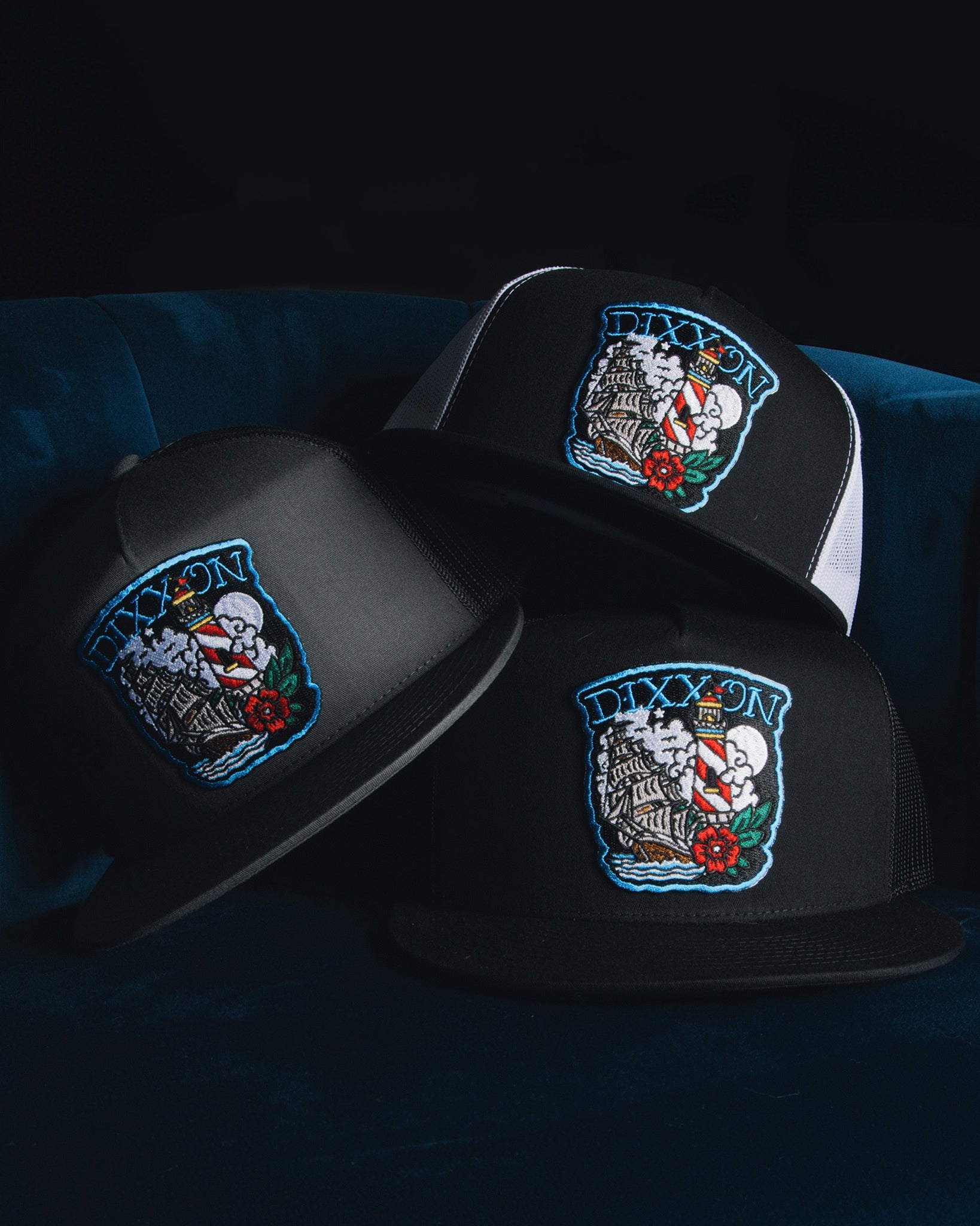 Guiding Light Flat Bill Trucker Snapback - Dixxon Flannel Co.