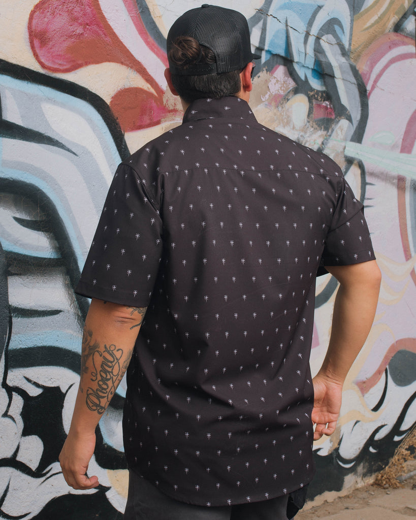 Historia Short Sleeve - Black - Dixxon Flannel Co.