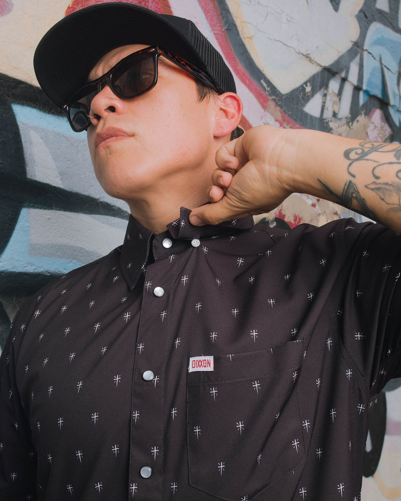 Historia Short Sleeve - Black - Dixxon Flannel Co.