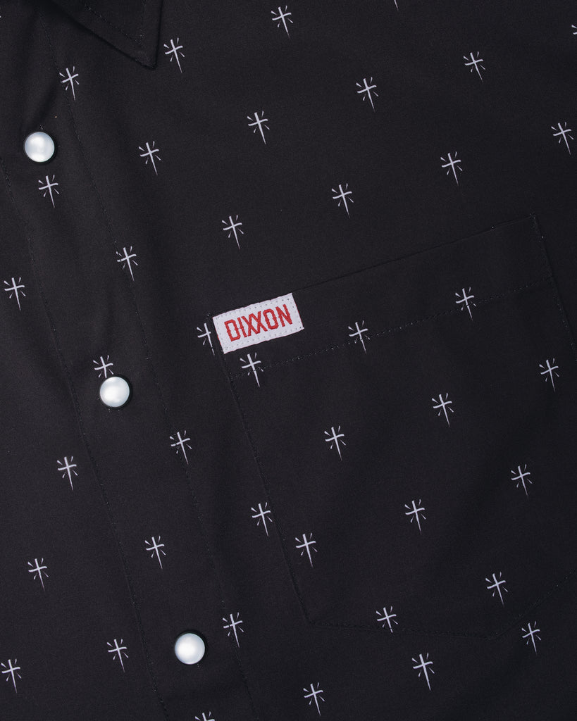 Historia Short Sleeve - Black - Dixxon Flannel Co.