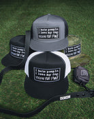 I Hate People I Love My Dog Flat Bill Trucker Snapback - Dixxon Flannel Co.