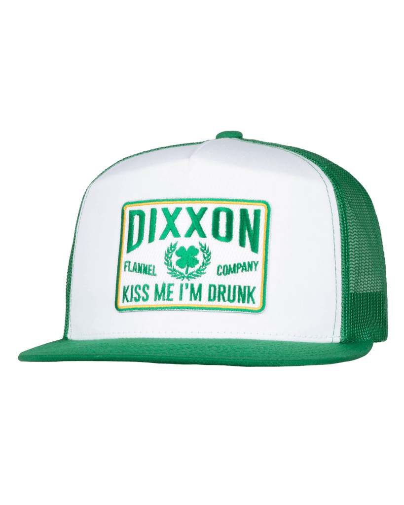 Kiss Me Flat Bill Trucker Snapback - Dixxon Flannel Co.