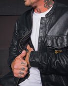 Lanesplitter Leather Shirt Jacket - Dixxon Flannel Co.