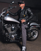 Lanesplitter Leather Shirt Jacket - Dixxon Flannel Co.