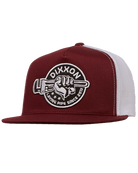 Laying Pipe Flat Bill Trucker Snapback - Dixxon Flannel Co.