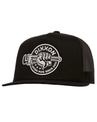 Laying Pipe Flat Bill Trucker Snapback - Dixxon Flannel Co.