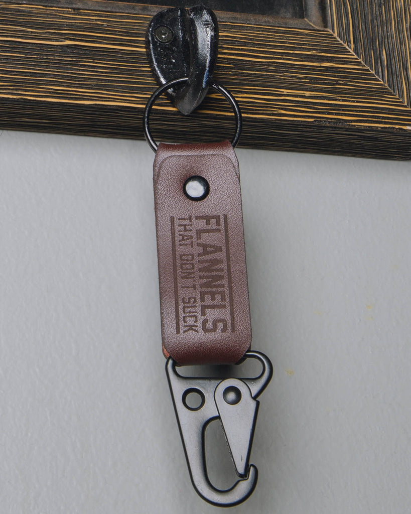 Leather Keychain Clip - Dixxon Flannel Co.