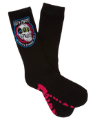 Let's Party Premium Crew Socks - Black - Dixxon Flannel Co.