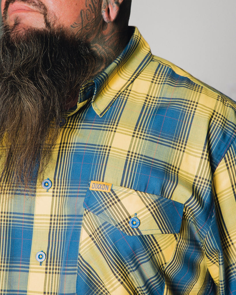Lincoln Ave Bamboo Short Sleeve - Dixxon Flannel Co.