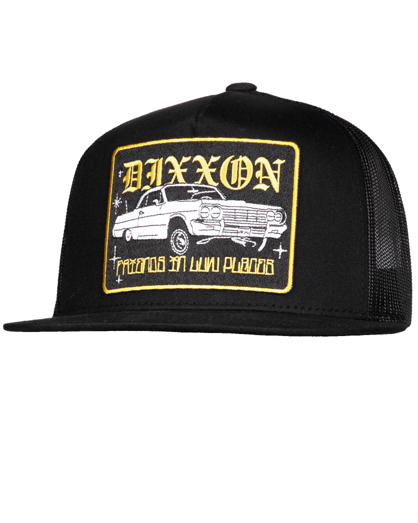 Low Places Impala Flat Bill Trucker Snapback - Dixxon Flannel Co.