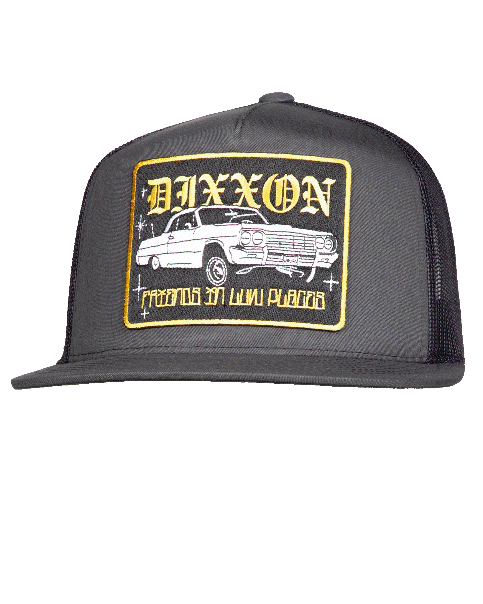 Low Places Impala Flat Bill Trucker Snapback - Dixxon Flannel Co.