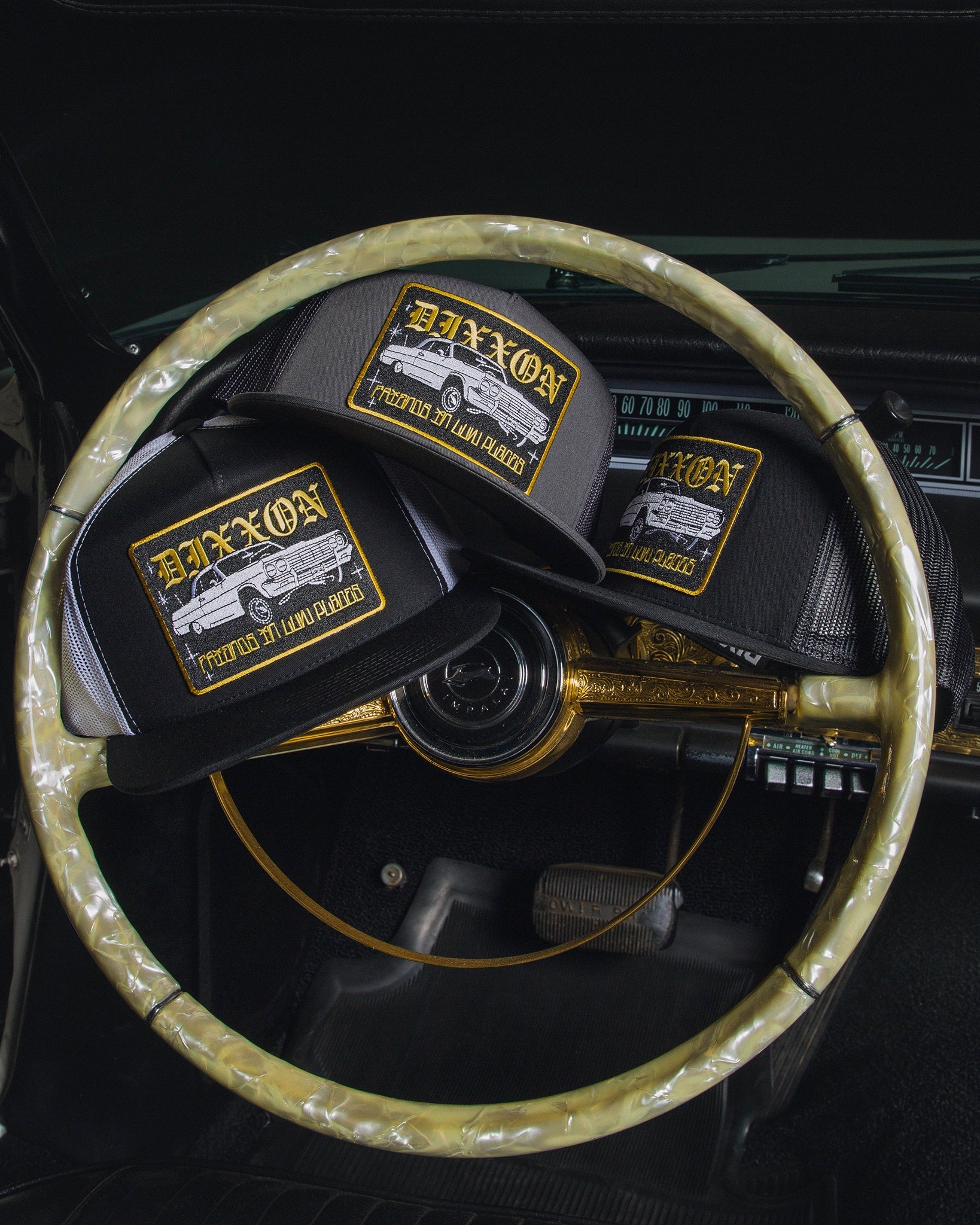 Low Places Impala Flat Bill Trucker Snapback - Dixxon Flannel Co.