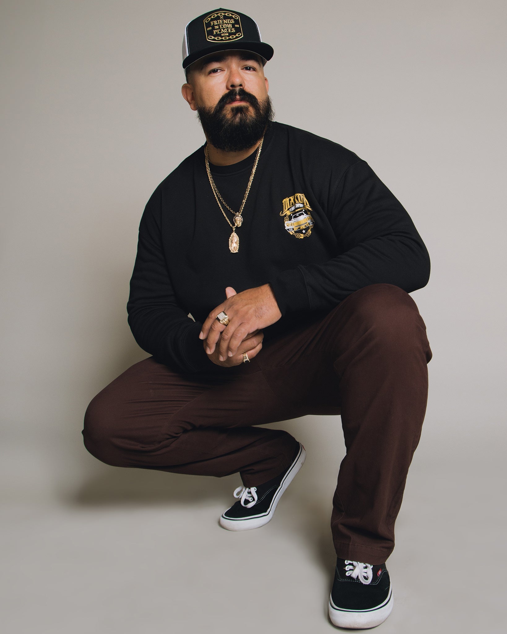 Lowrider Crewneck - Black - Dixxon Flannel Co.