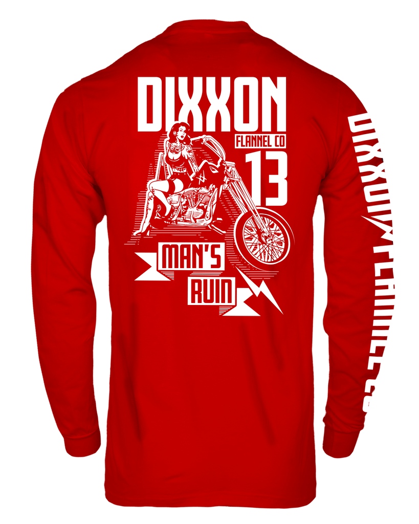 Man's Ruin Long Sleeve T-Shirt - Dixxon Flannel Co.