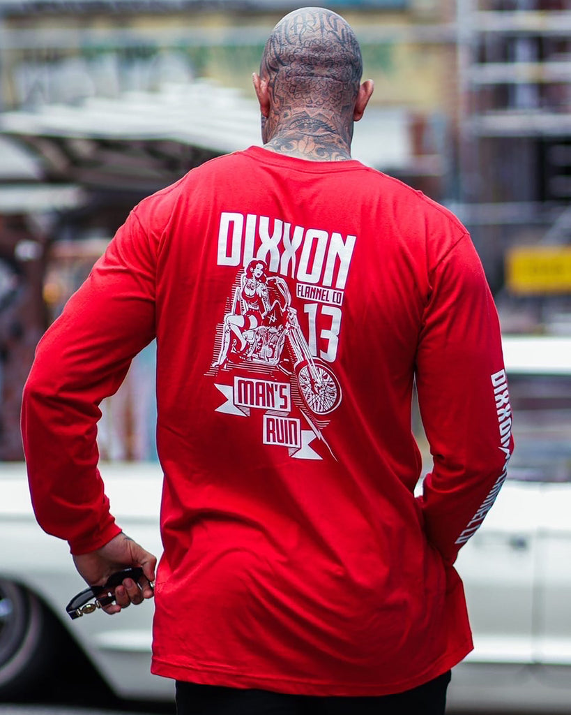 Man's Ruin Long Sleeve T-Shirt - Dixxon Flannel Co.