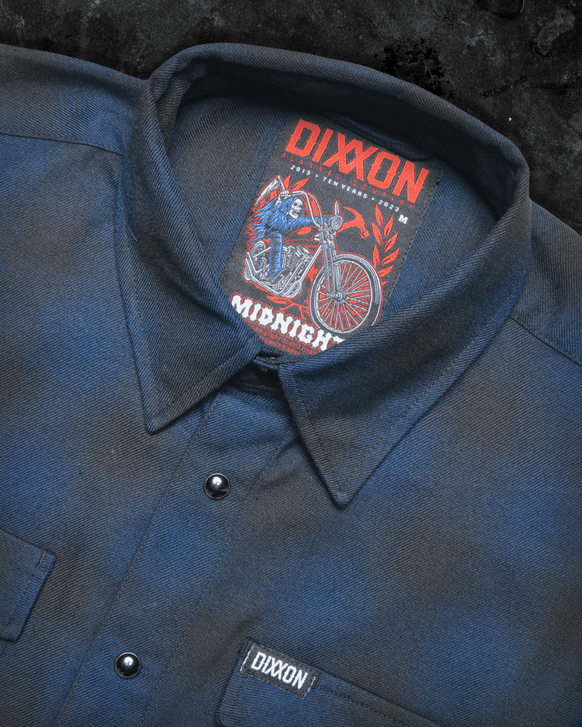Midnight 10YR Flannel - Dixxon Flannel Co.