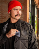 Midnight Diamond Stitch Quilted Jacket - Dixxon Flannel Co.