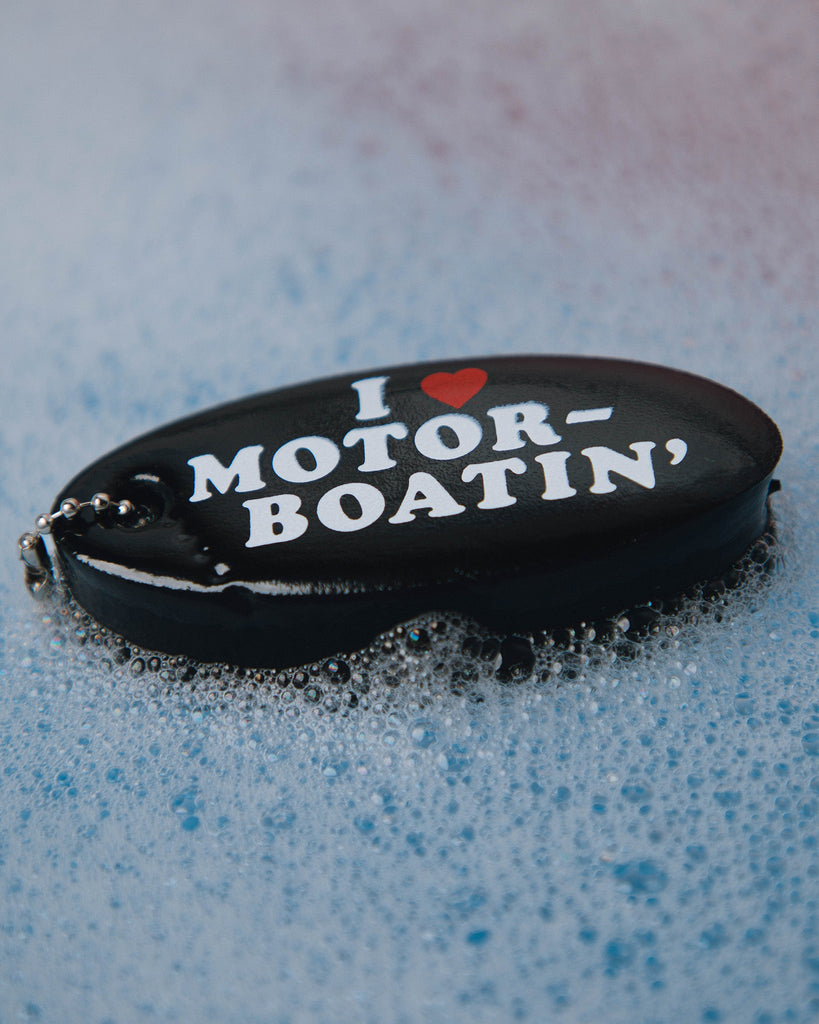 Motorboatin' Floating Keychain - Dixxon Flannel Co.