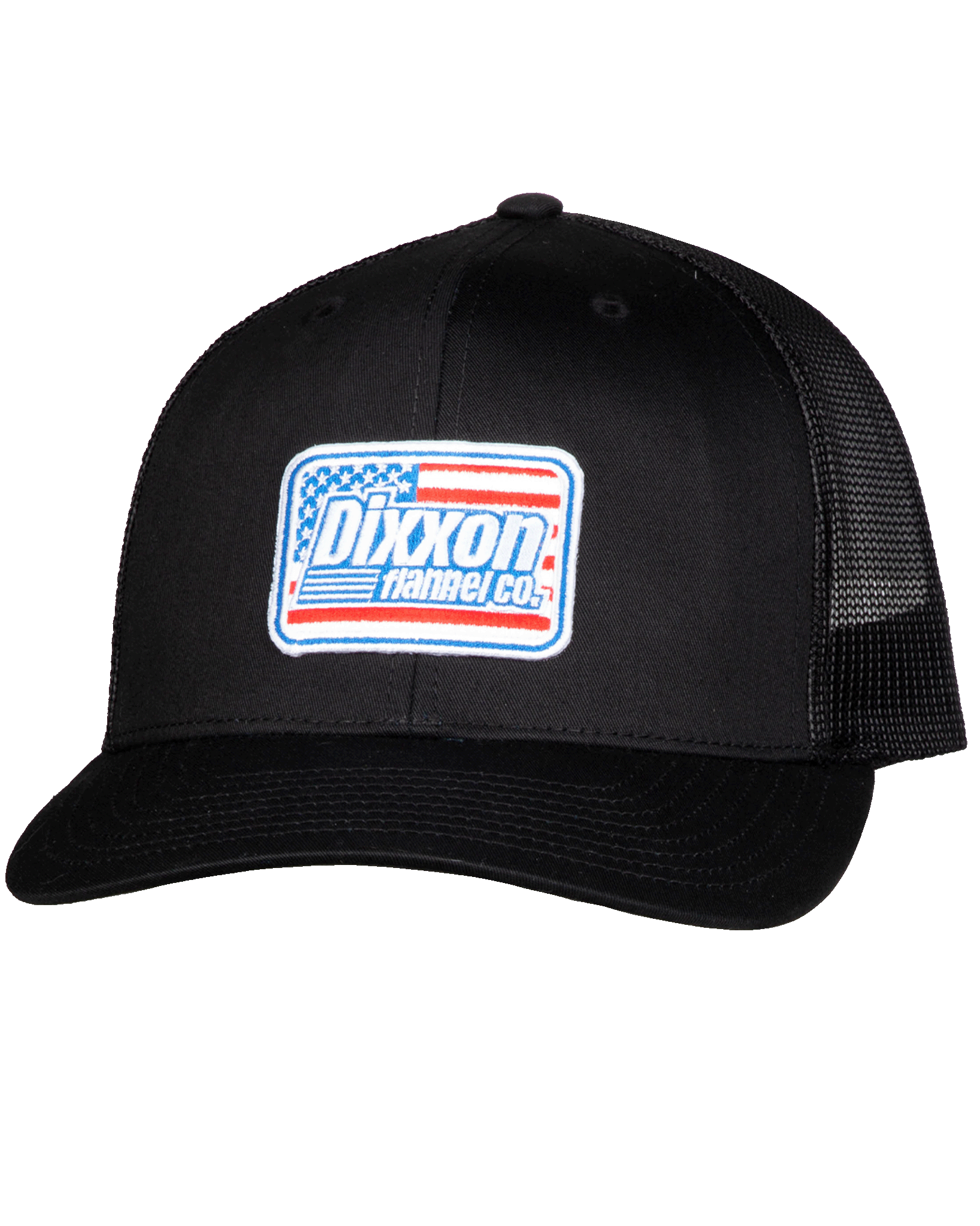 Murica Curved Bill Trucker Snapback - Dixxon Flannel Co.