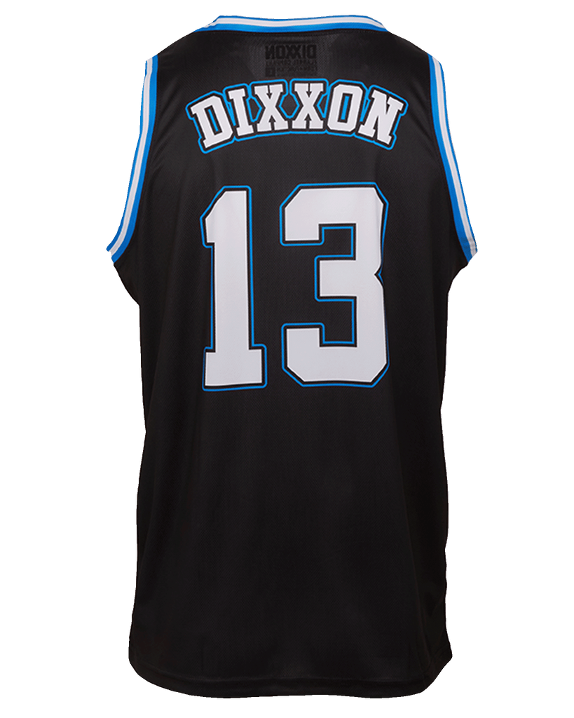 Never Surrender Jersey - Black, Blue, & White - Dixxon Flannel Co.