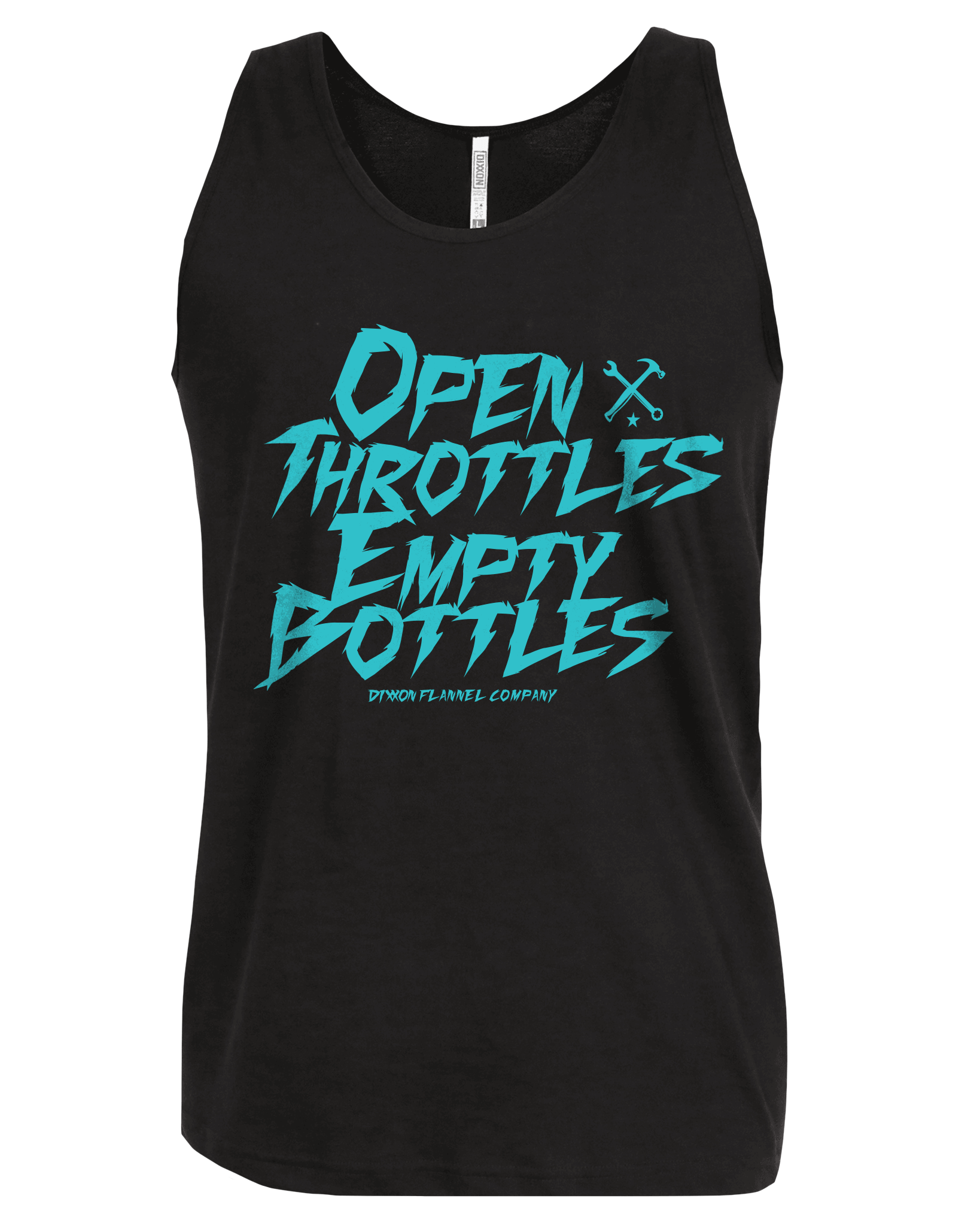 Open Throttles Tank - Black & Tiffany - Dixxon Flannel Co.