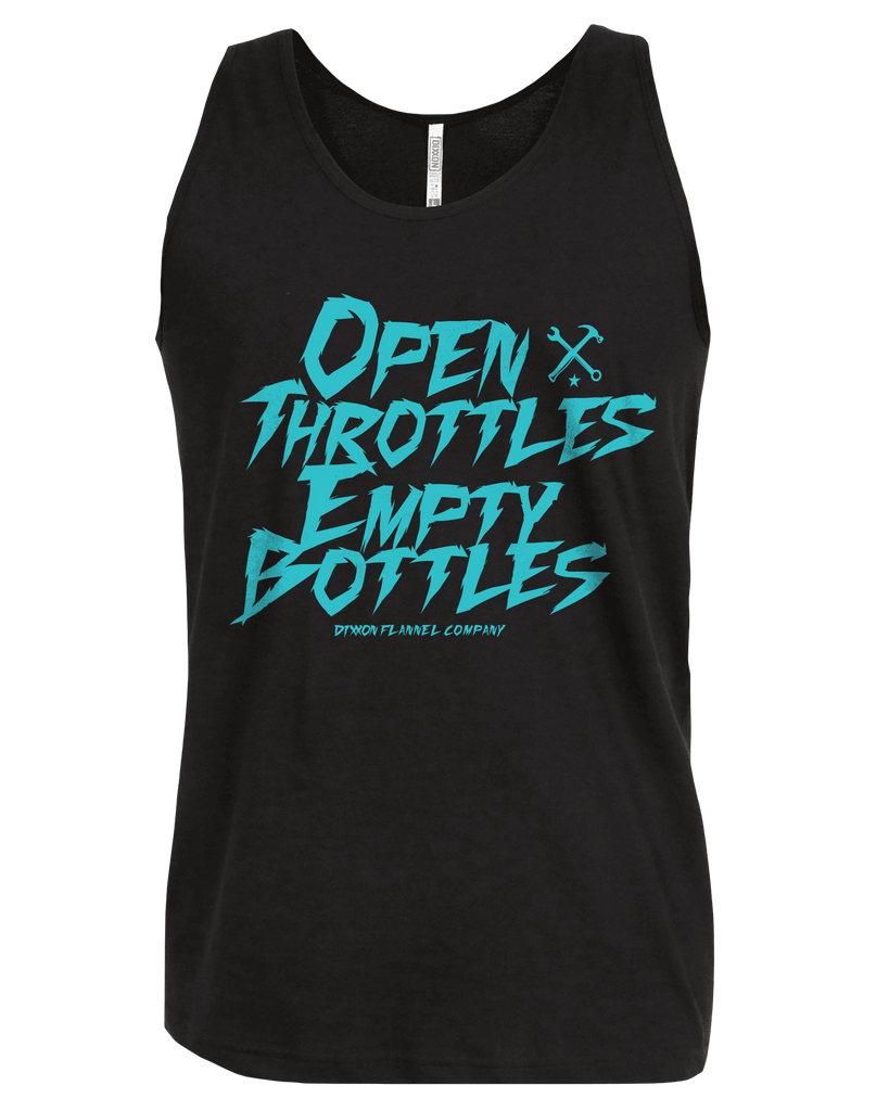 Open Throttles Tank - Black & Tiffany - Dixxon Flannel Co.