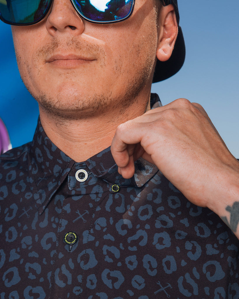 Party Animal Short Sleeve - Black - Dixxon Flannel Co.