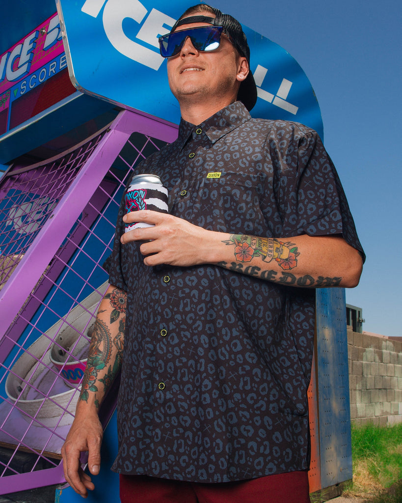 Party Animal Short Sleeve - Black - Dixxon Flannel Co.