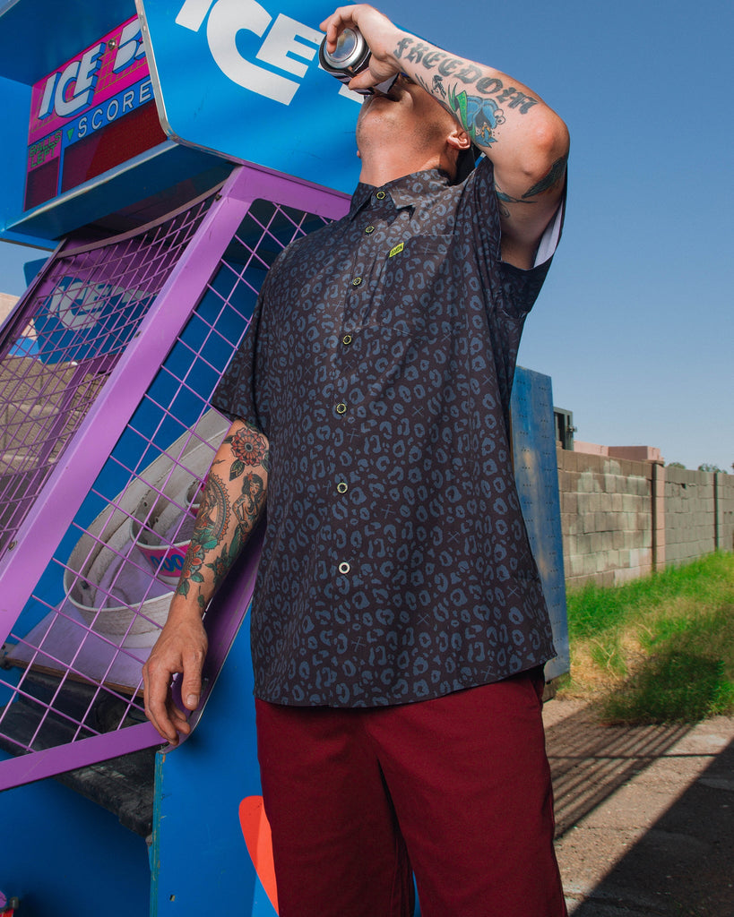 Party Animal Short Sleeve - Black - Dixxon Flannel Co.