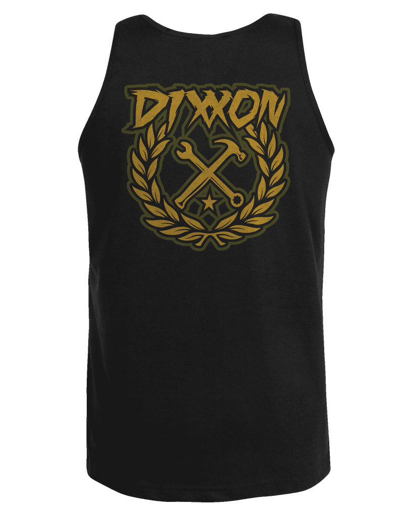 Party Crest Tank - Black & O.D. Green - Dixxon Flannel Co.